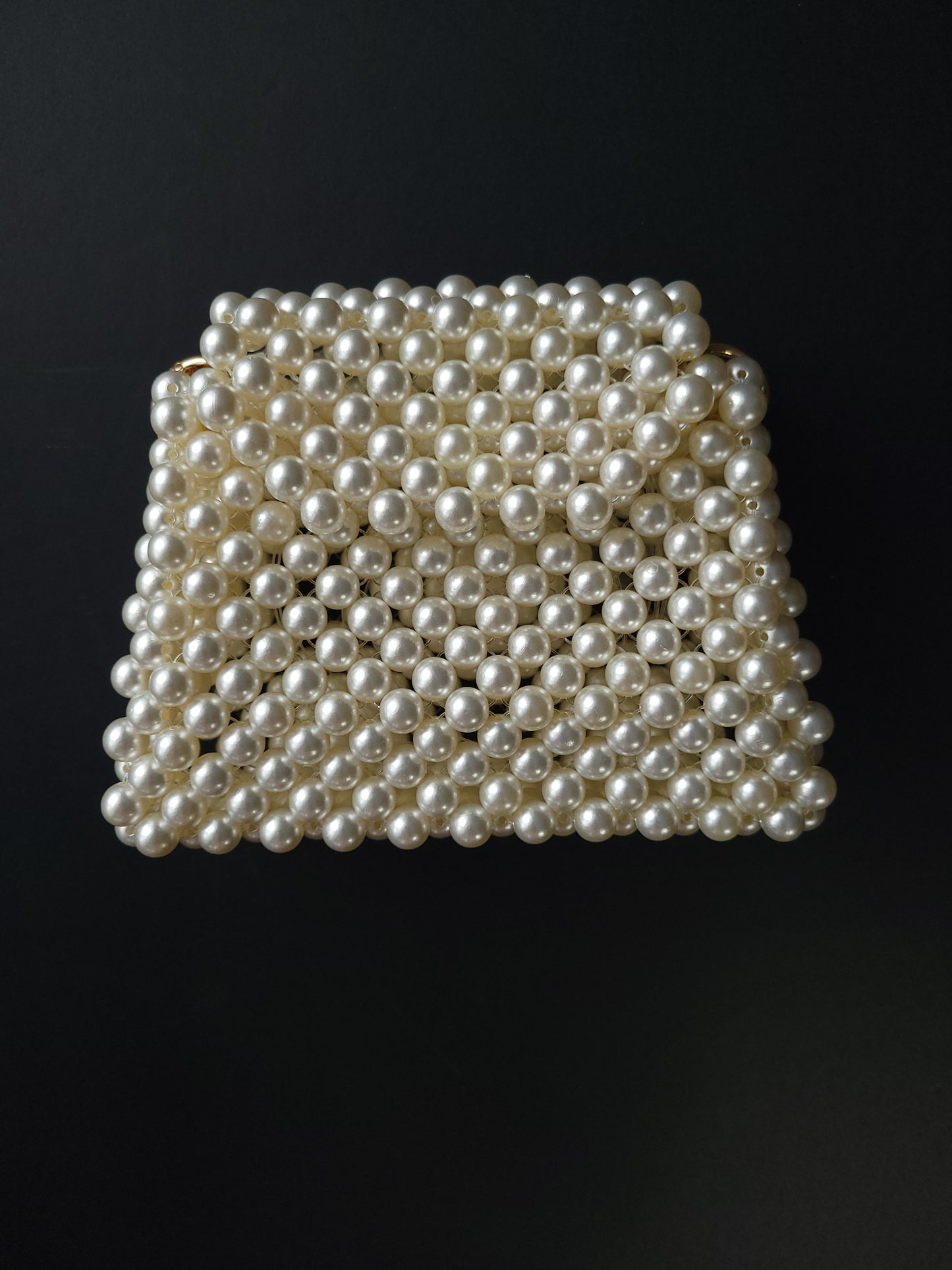 Pearl Petite – Handmade Beaded Mini Pearl Bag