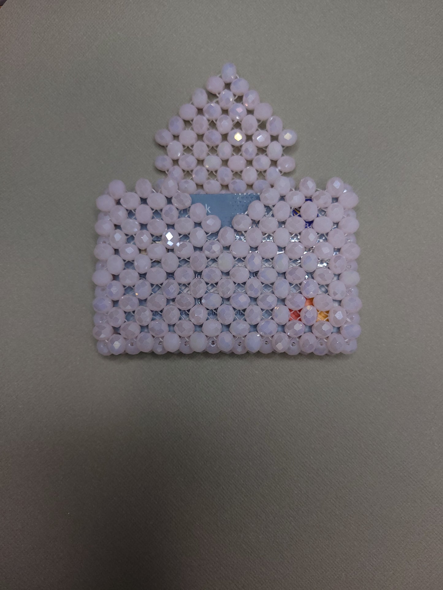 Éclat Mini - handmade beaded cardholder
