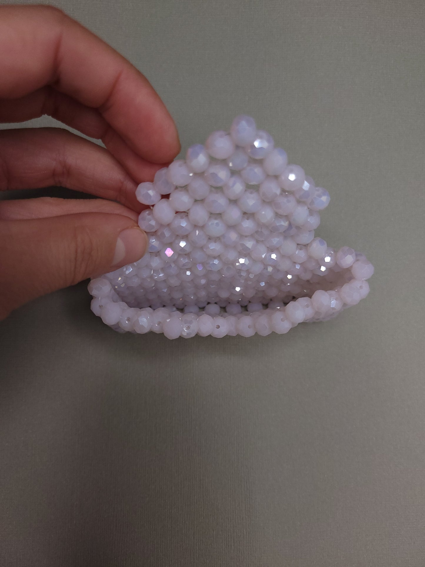 Éclat Mini - handmade beaded cardholder