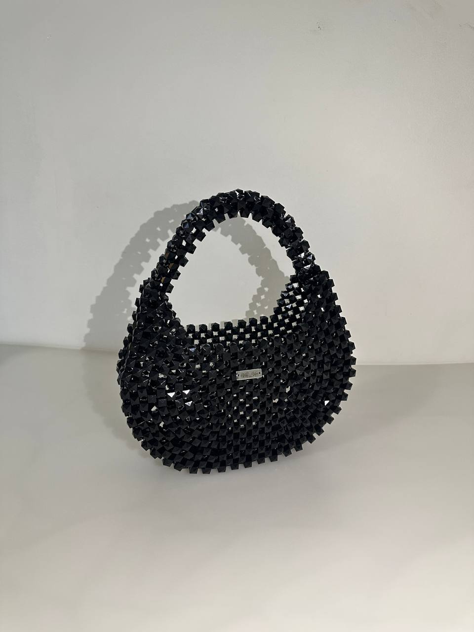 Black Hobbo – Handmade Beaded Handbag