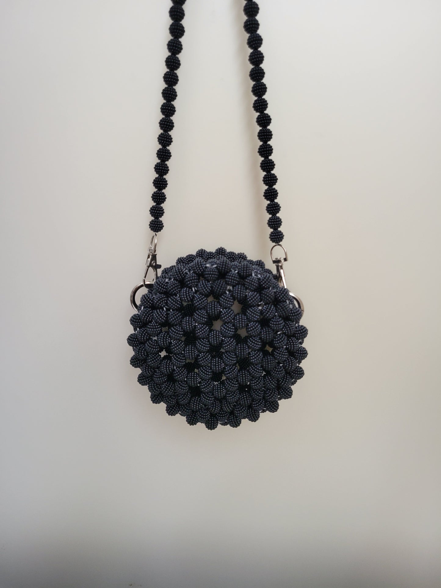 Y Mini - Round Camera beaded Bag