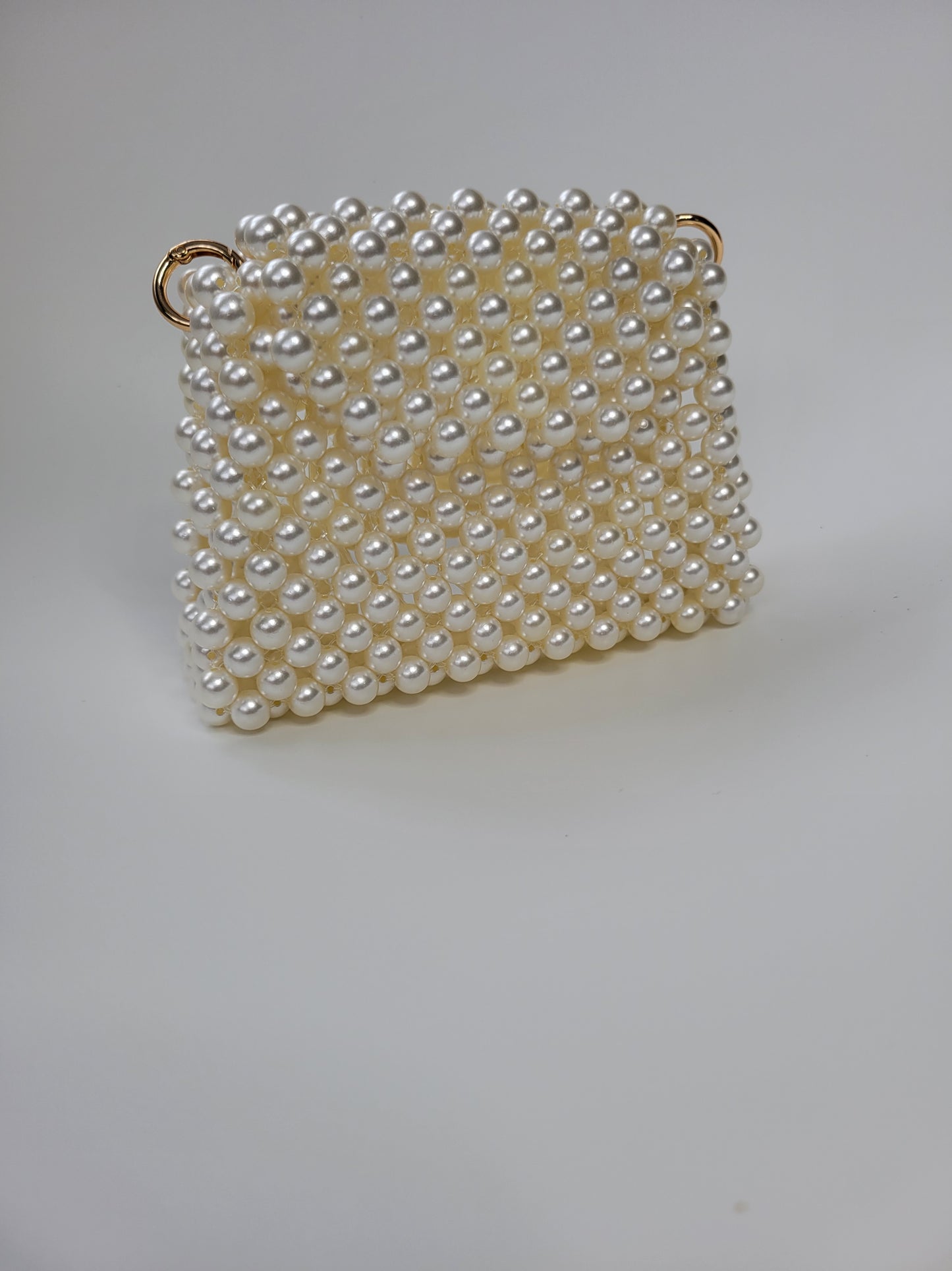 Pearl Petite – Handmade Beaded Mini Pearl Bag