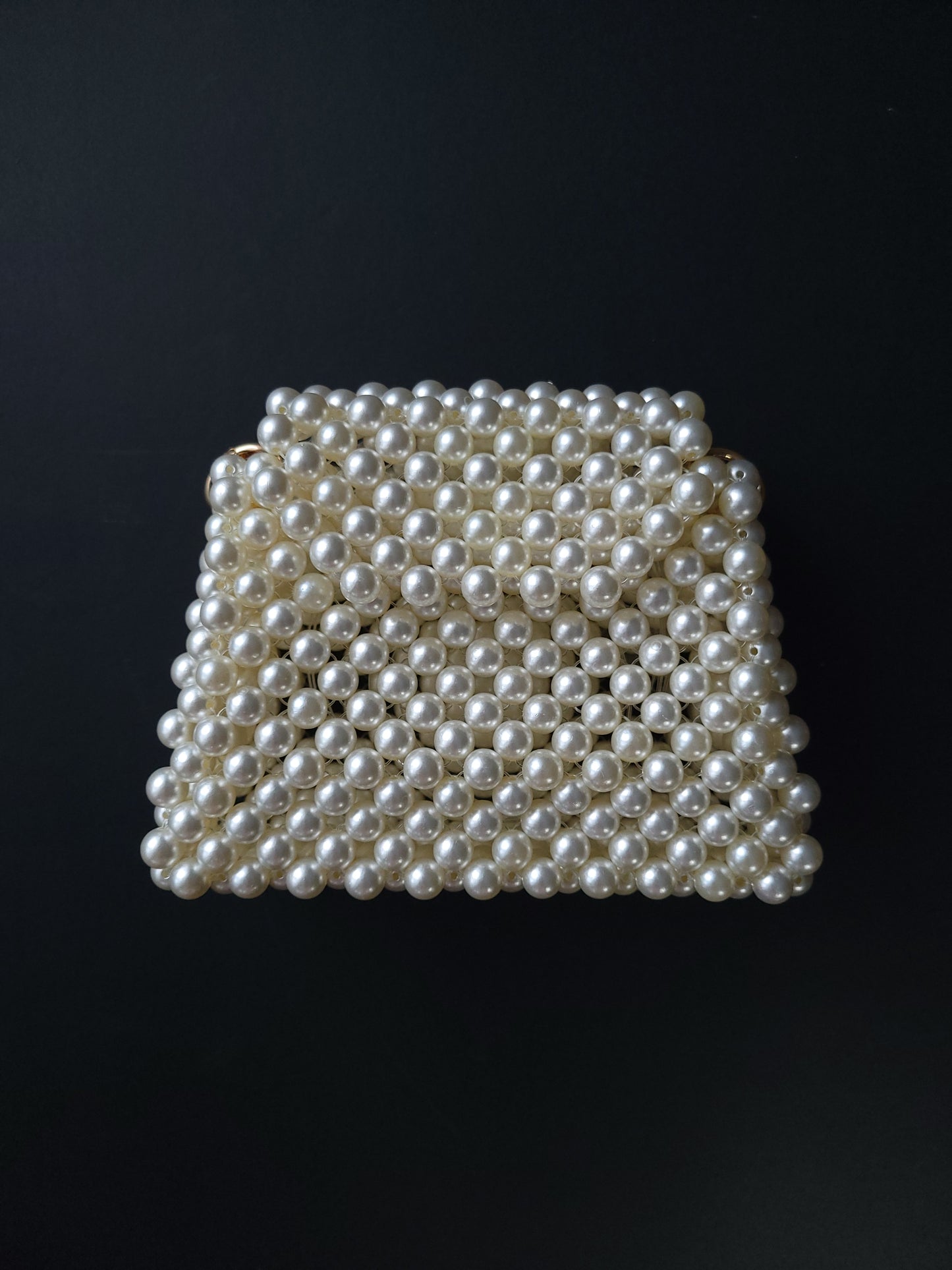 Pearl Petite – Handmade Beaded Mini Pearl Bag
