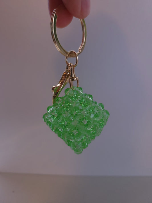 Cube Glow Keychain