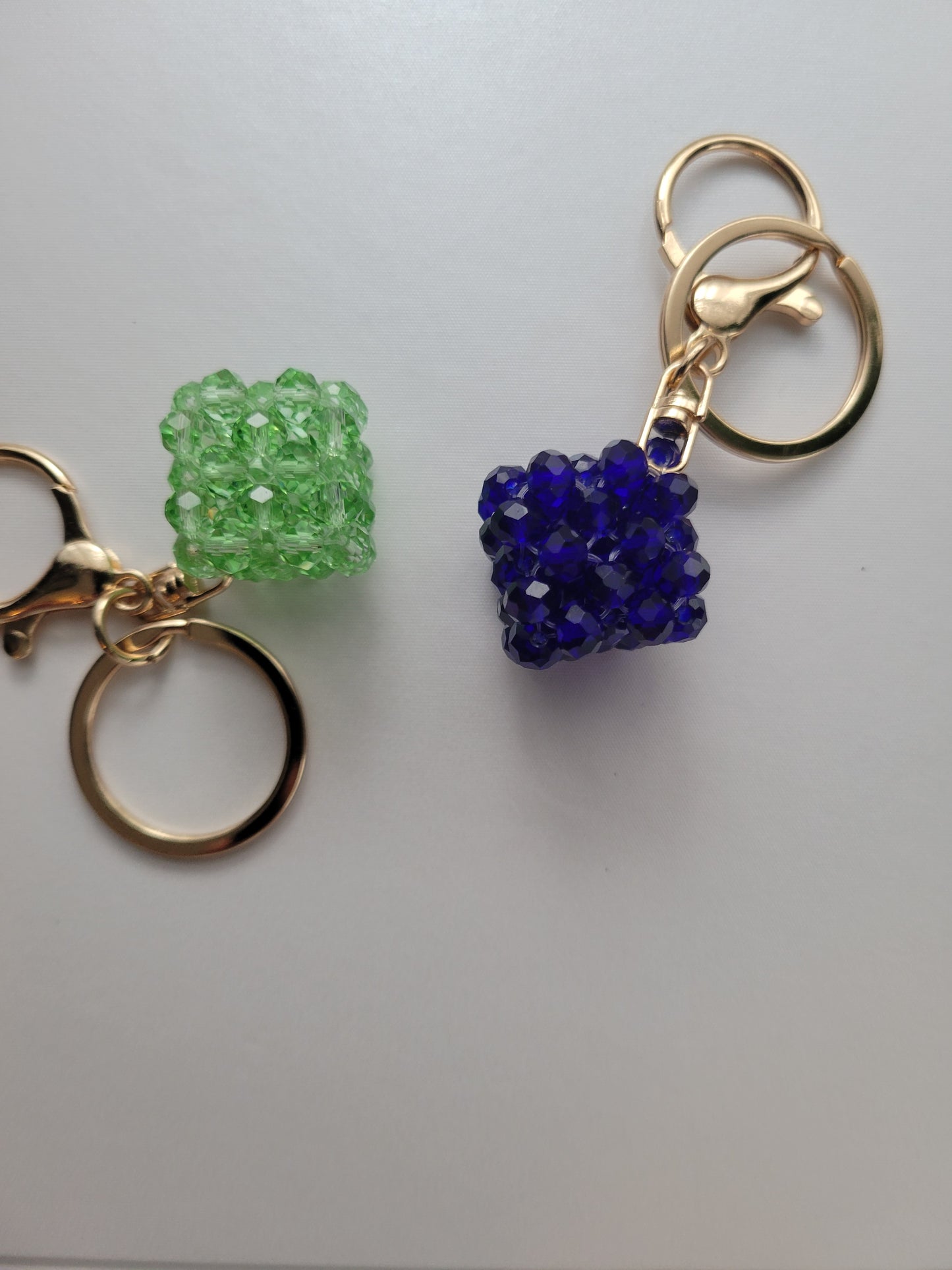 Cube Glow Keychain