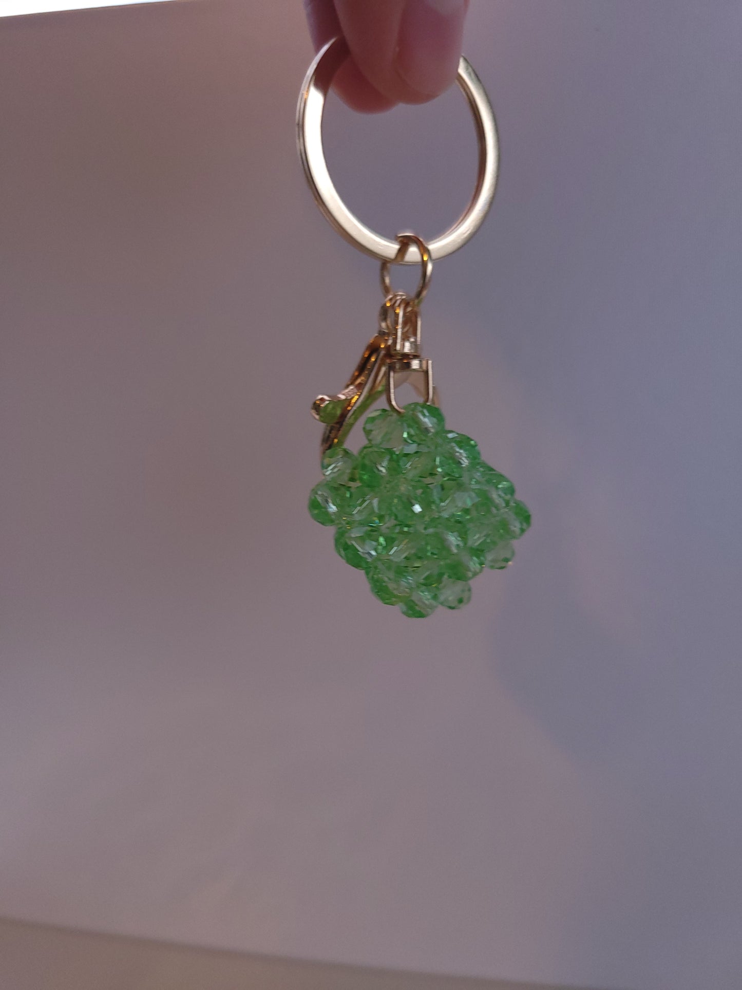 Cube Glow Keychain