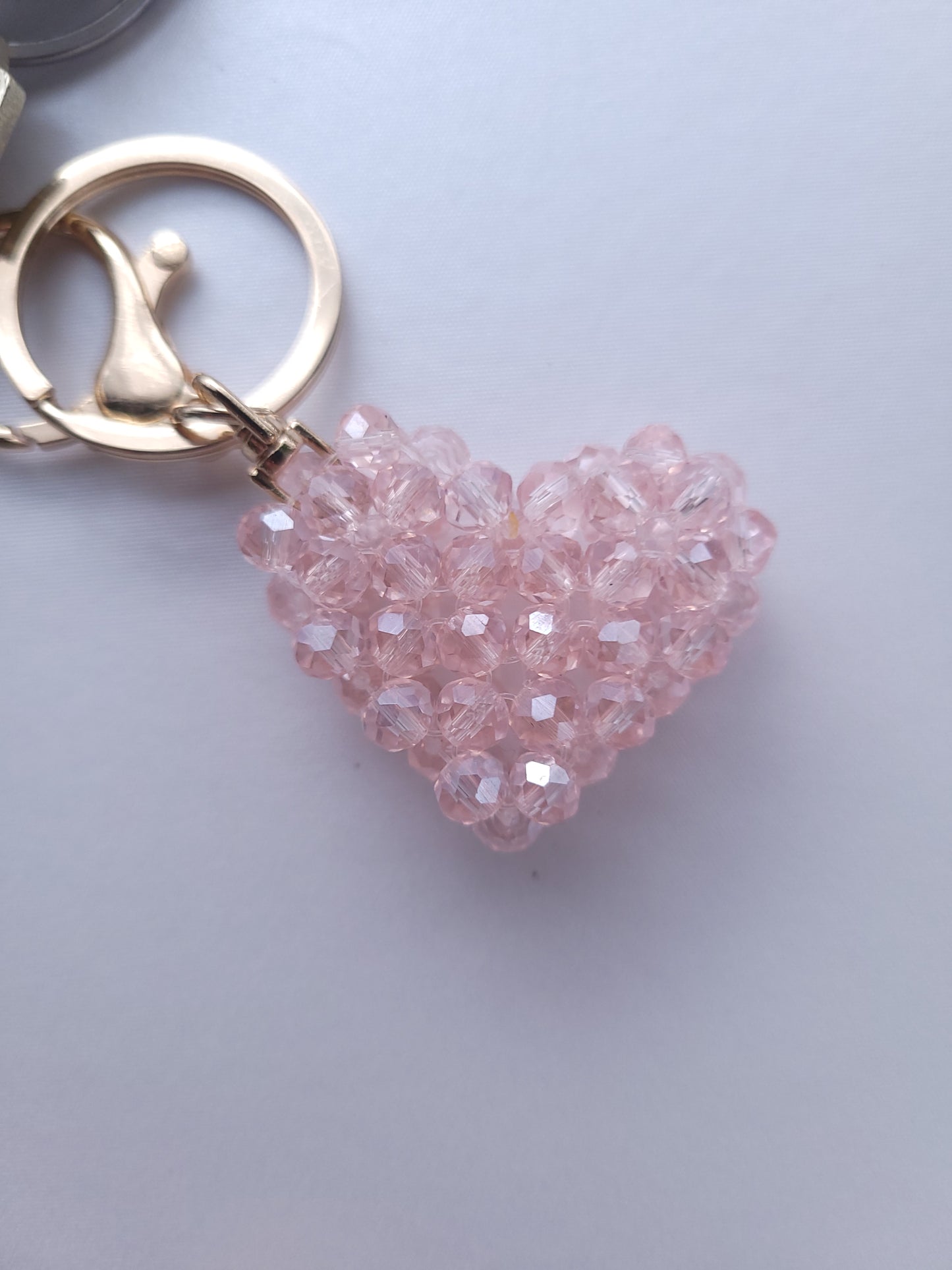 Heartfelt Spark Heart Keychain