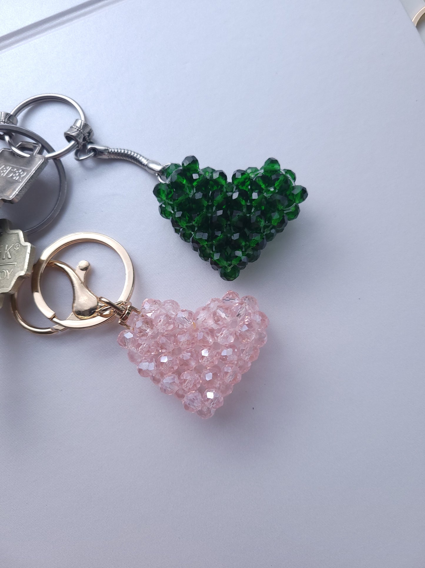Heartfelt Spark Heart Keychain
